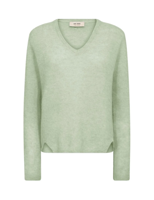 MosMosh pull col V vert menthe