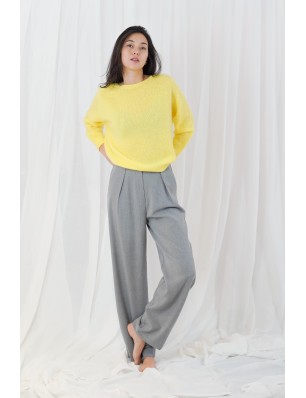 Twns Pull jaune en raccoon...